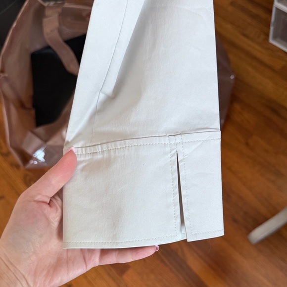 Khy Light Grey Poplin Collared Fitted Shirt - Picture 4 of 8